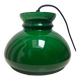 Vintage green opaline portable lamp