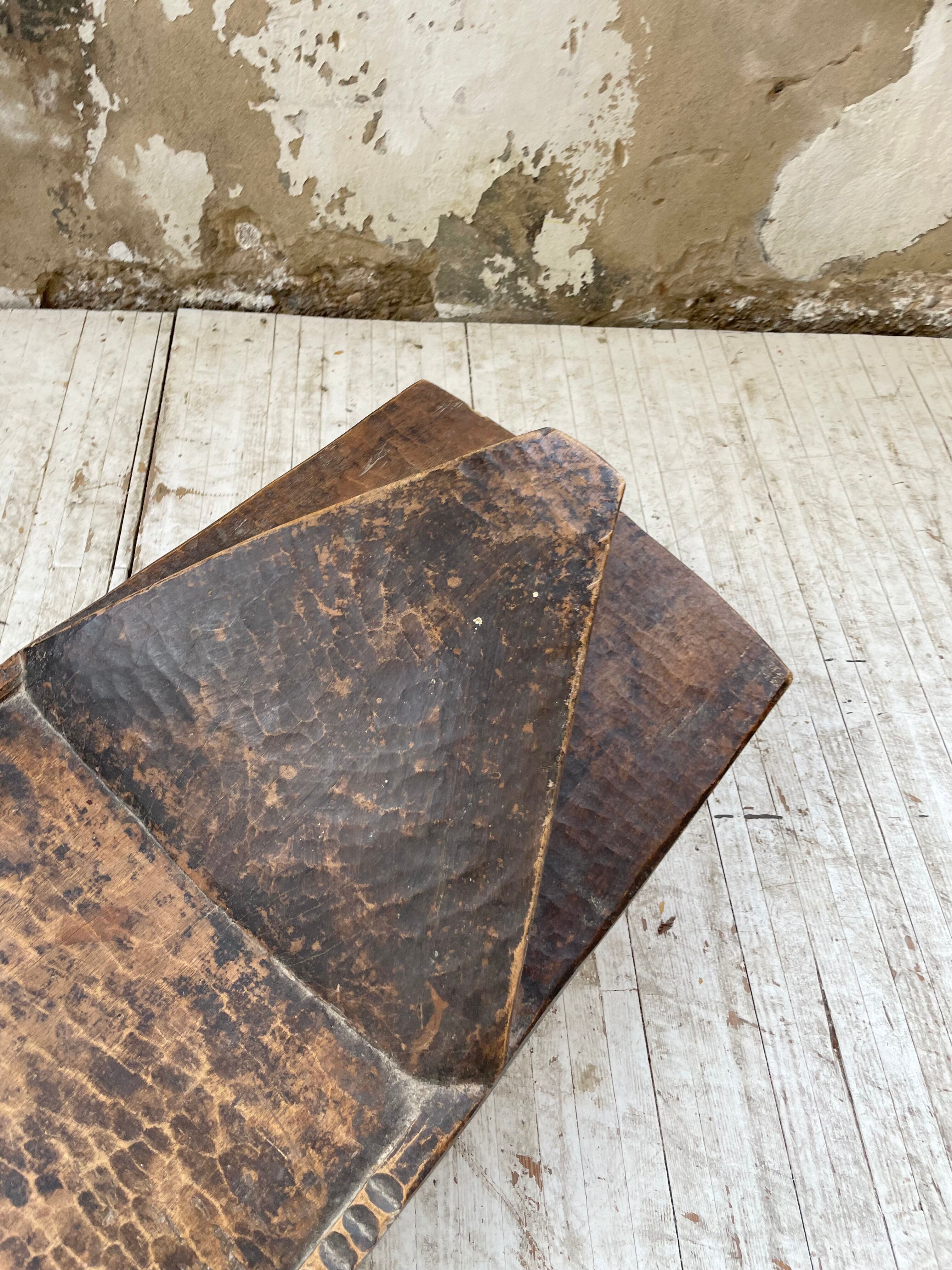 Senoufo coffee table bench from the 60s