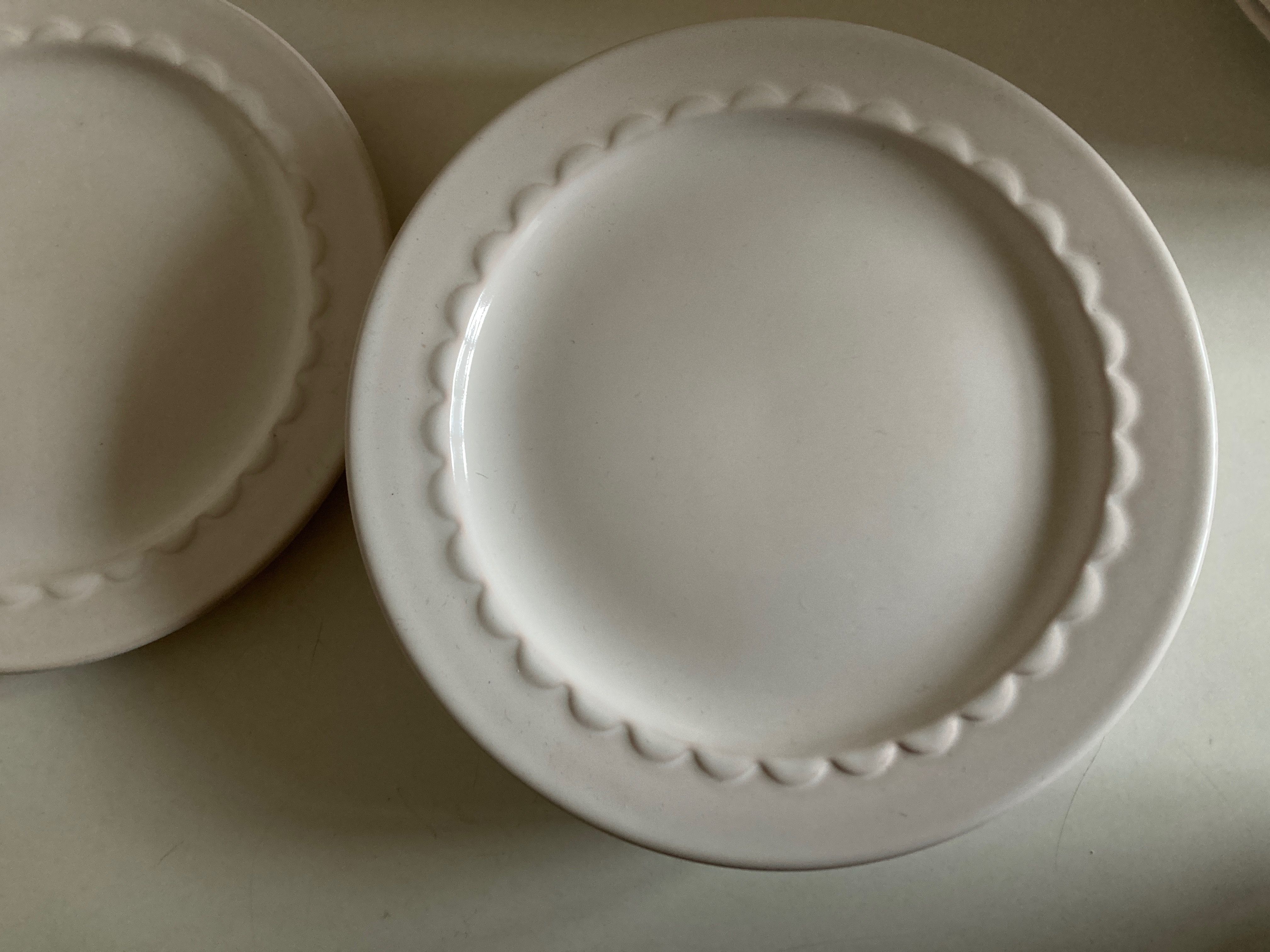 Set of 11 dessert plates and glazed earth cap 1970 by Pierre Motton for Gien