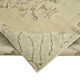 Hand-knotted wool turkish beige rug 183 cm x 295 cm