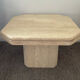 Vintage travertine coffee table from the 1970s.
