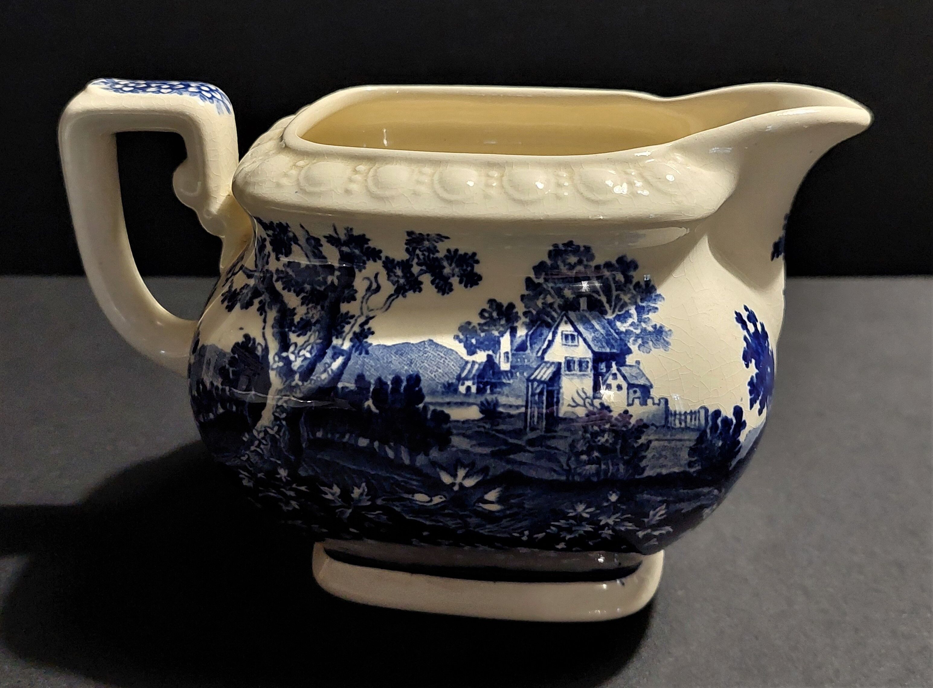 Cream pot earthenware Villeroy & Boch décor Rusticana