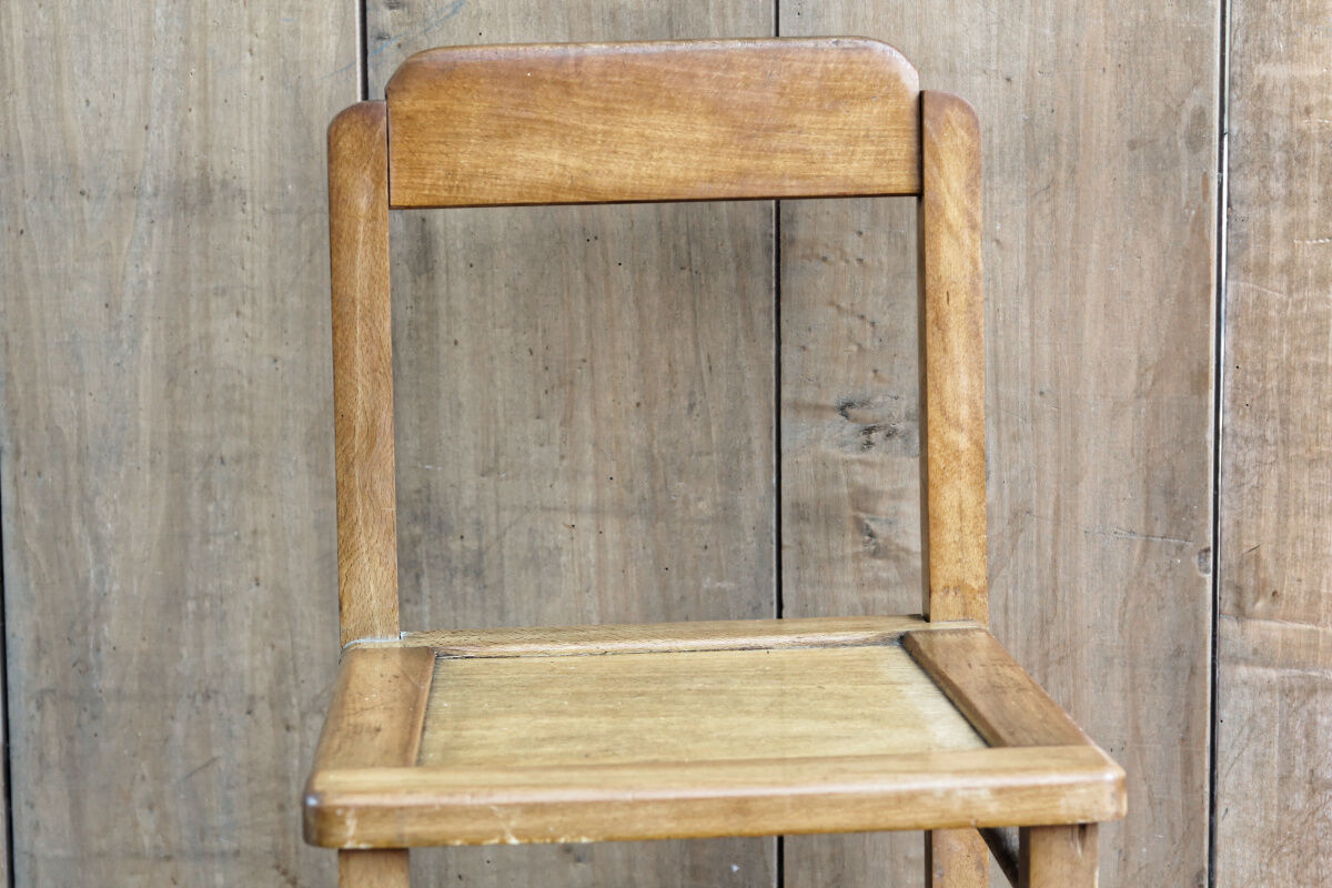Beech children's chair, 50s