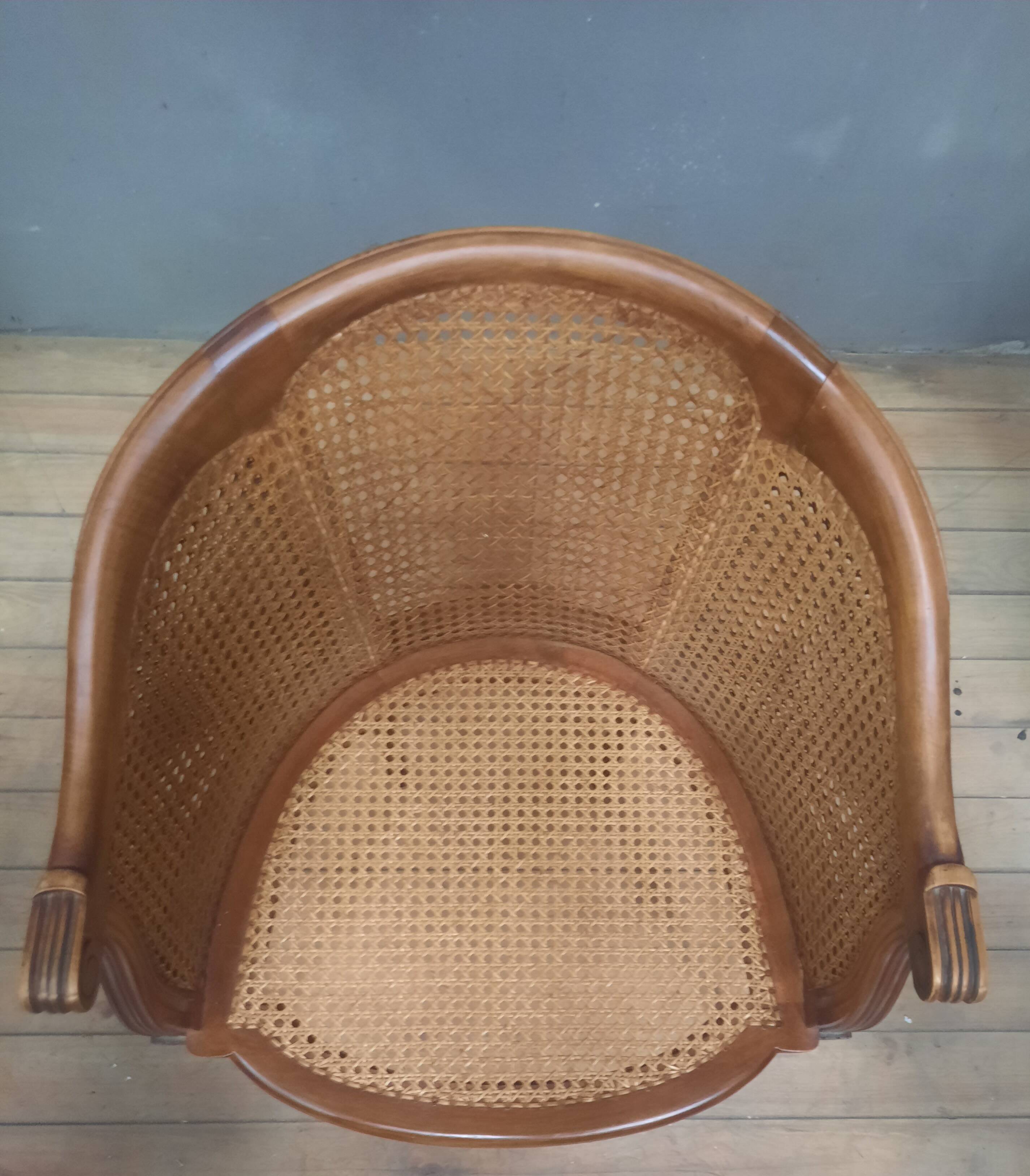 Louis XVI style office armchair