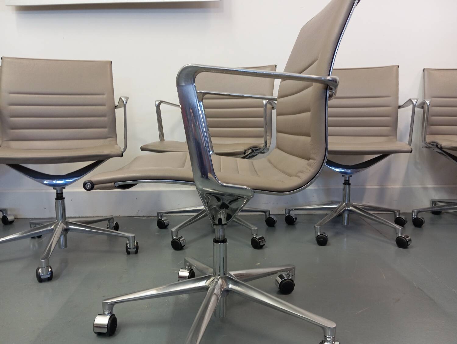 Italian design icf leather chair/armchair