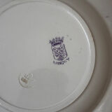 Sublime hollow plate Terre de Fer Longwy Hanoi