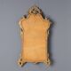 Antique baroque-style wooden mirror Italy 20th century