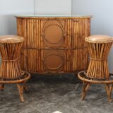 Bar table - 60s stools