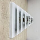Set of 2 Hustadt Leuchten wall lamps , 1970s