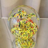 Large sulfide multicolored fireworks style paper press
