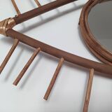 Mirror wooden eye
