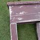 Patinated farmhouse stool