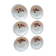 Lot de 6 assiettes