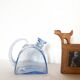 Blue art deco decan decanter