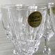 Lot de 6 verres à liqueur ancien en cristal d'Arques modèle Pompadour