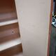 Vintage two-door cabinet with shelves