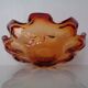 Sommerso Murano Glass Bowl, Italy, 1960s