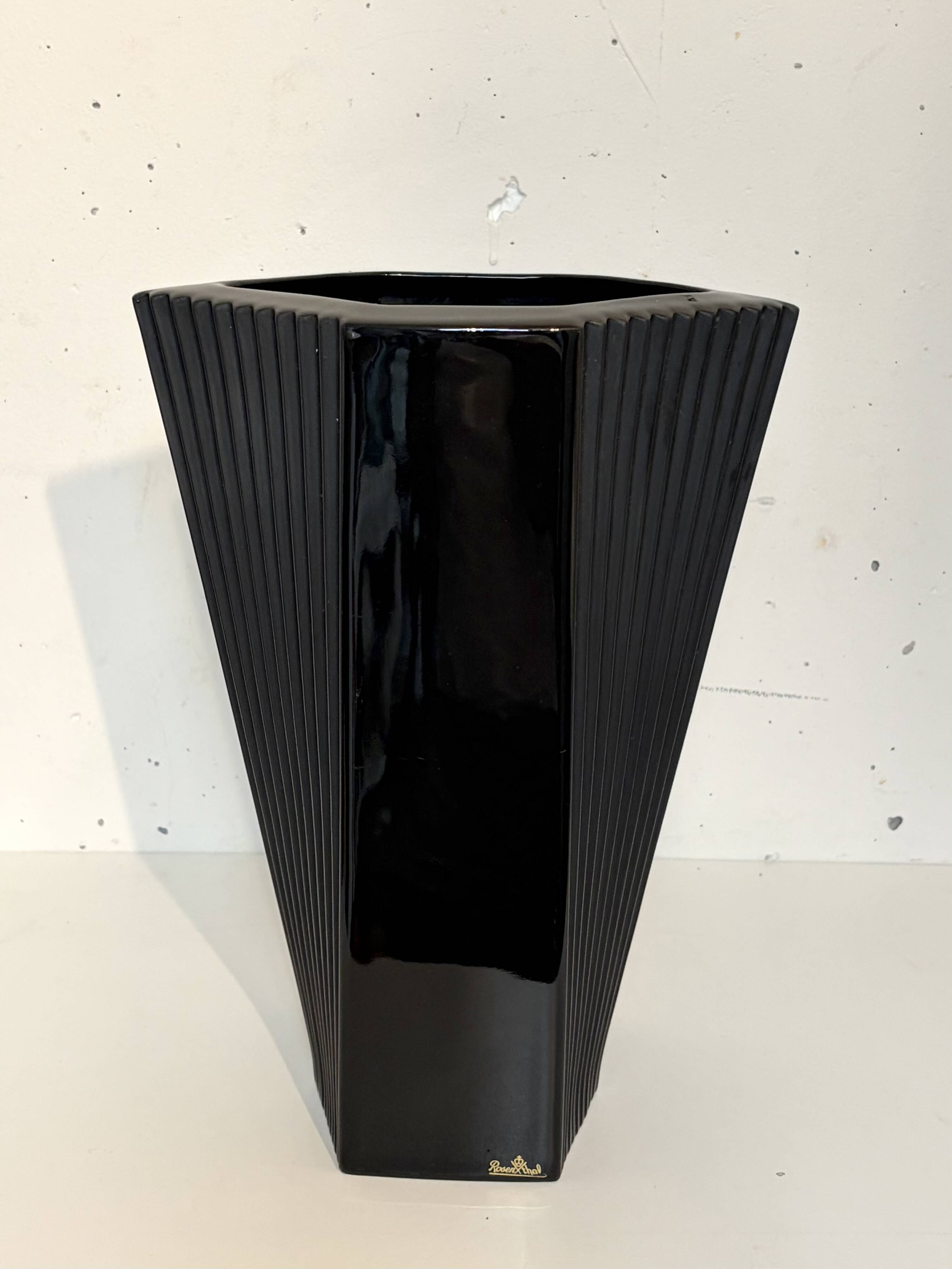 Ceramic vase Rosenthal, Sami Wirkkala, 1980