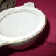 White and silver coffee service or Bavaria Waldsassen.