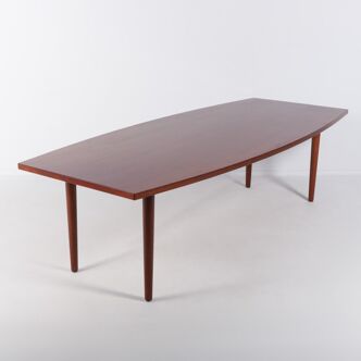 Table danoise en teck par Johannes Andersen