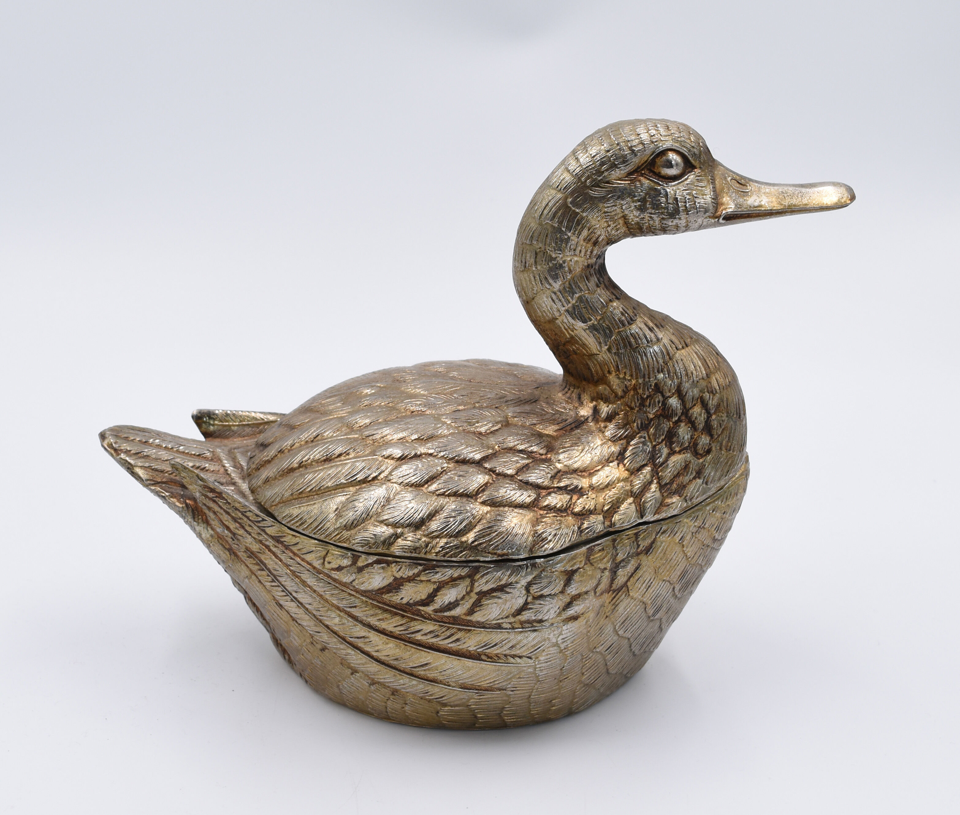 Vintage duck ice bucket by mauro manetti circa 1970 italy