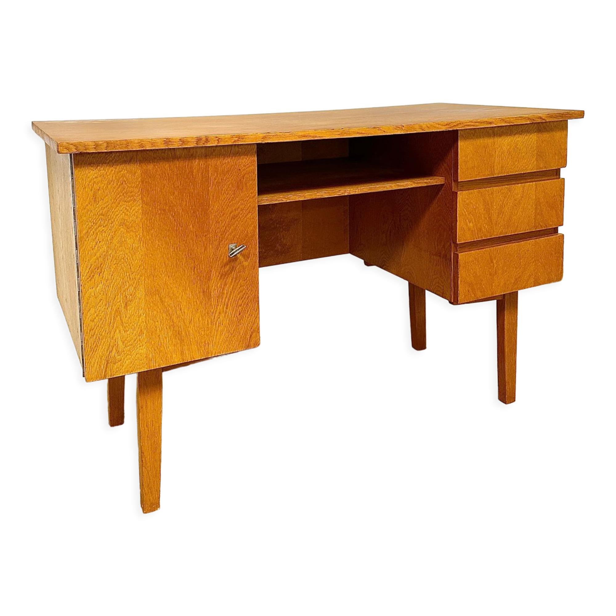 Scandinavian-style vintage desk