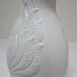 Porcelain vase biscuit Manfred Frey for AK Kaiser vegetable decoration