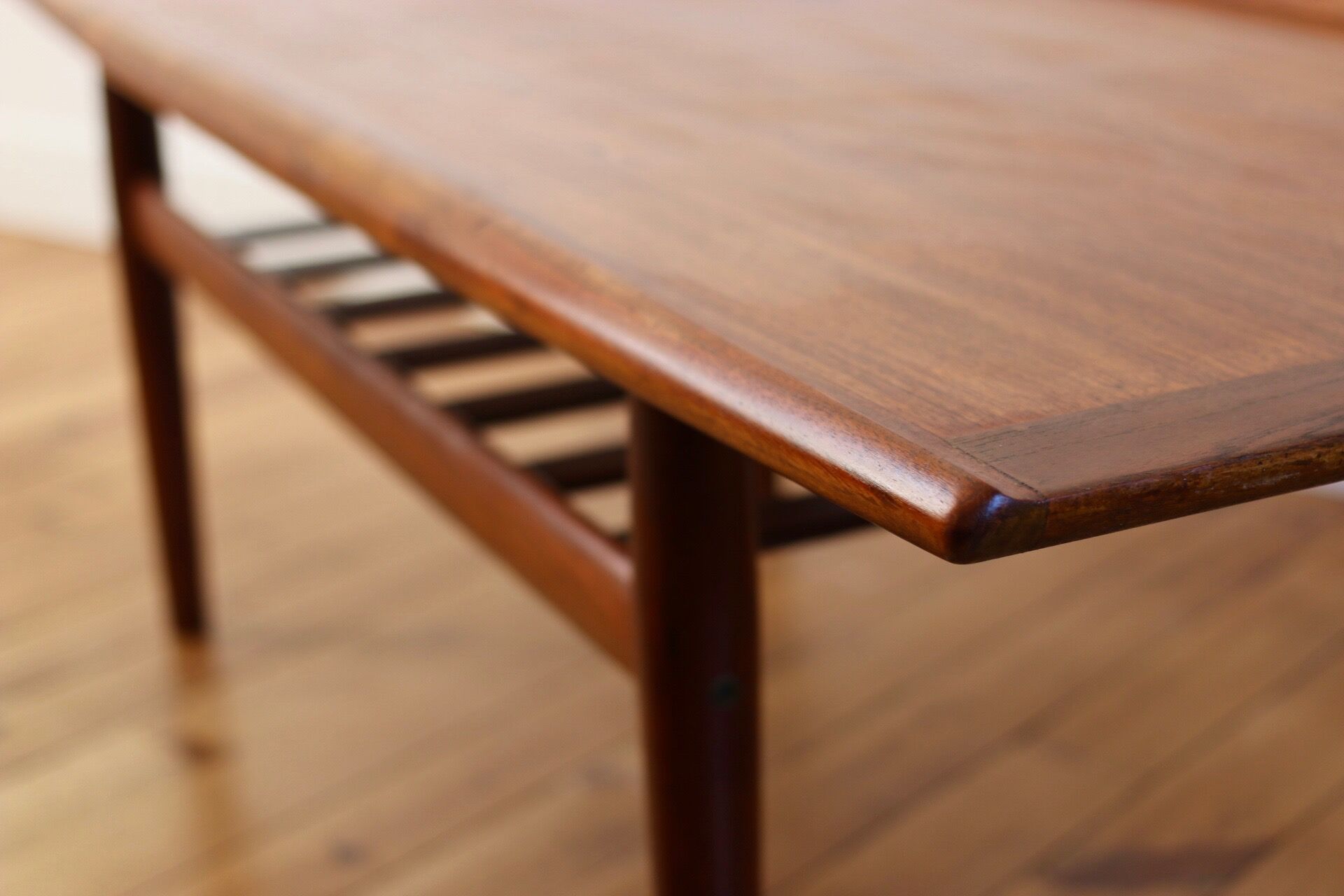 Scandinavian teak coffee table Grete Jalk 60