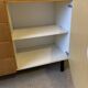 Commode vintage scandinave des années 60 en chêne clair