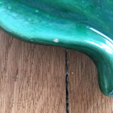 Flat ceramic sheet of vintage tbe Vallauris