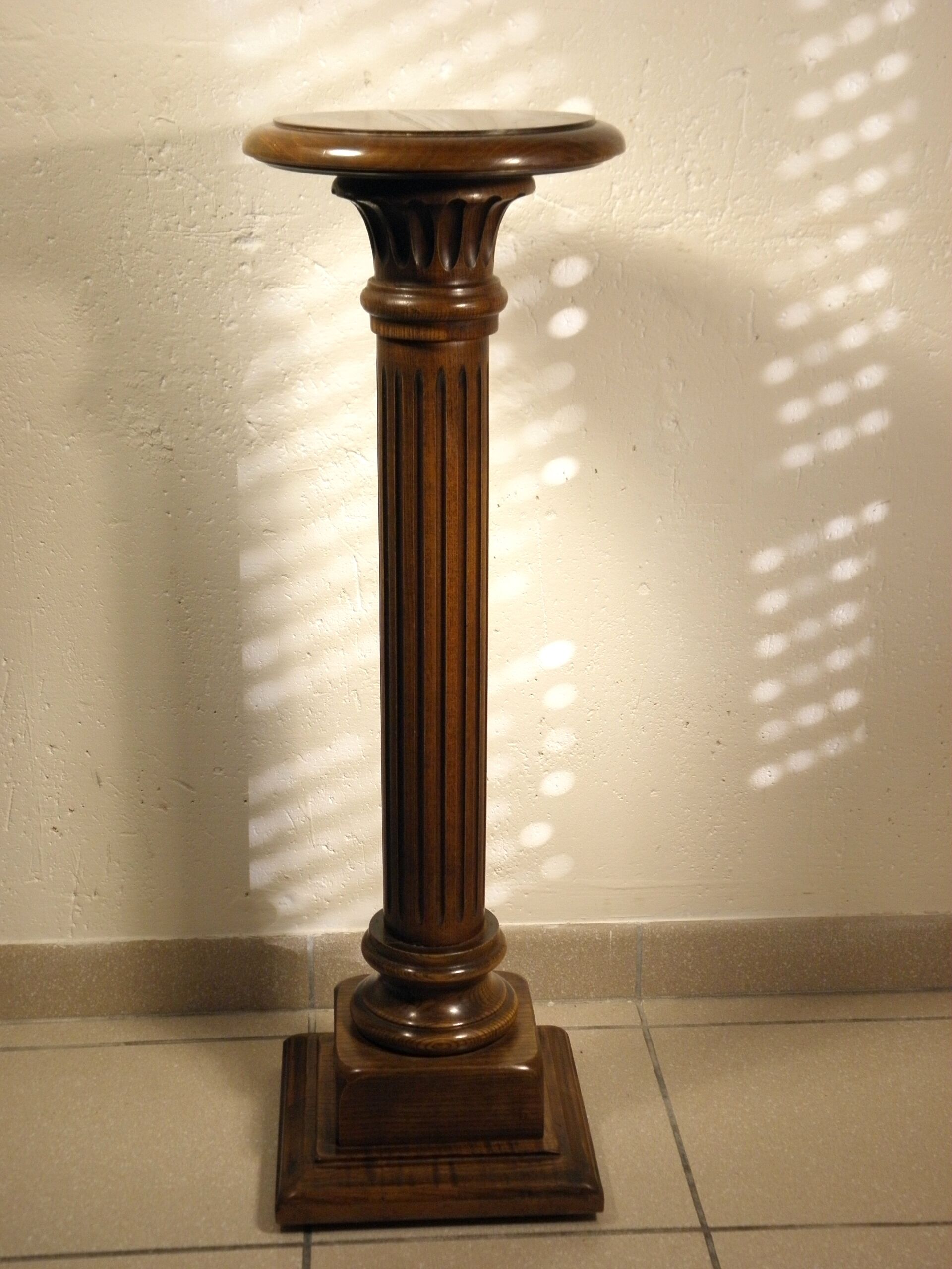 Fifth wheel wooden column 86 cm