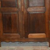 2-door oak cabinet