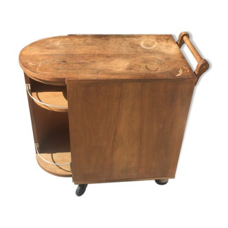 Art deco rolling bar
