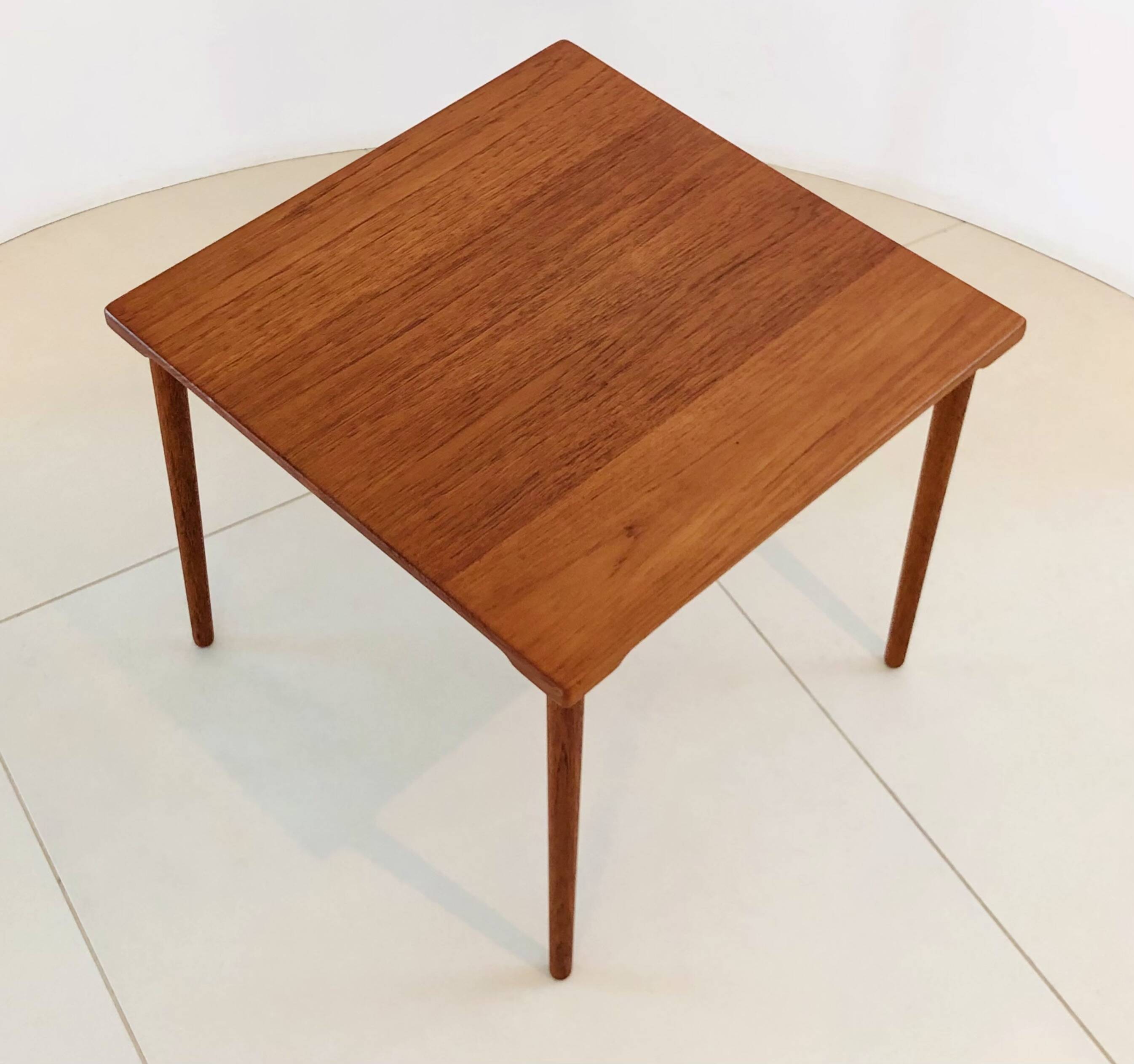 Teak side table model FD544 by Edvard Kindt-Larsen for France and Son, Denmark 50's