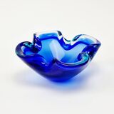 Sommerso Murano Glass Ashtray or Bowl, Italy, 1960s