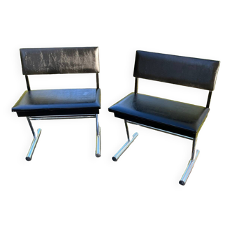 Seventies bench duo