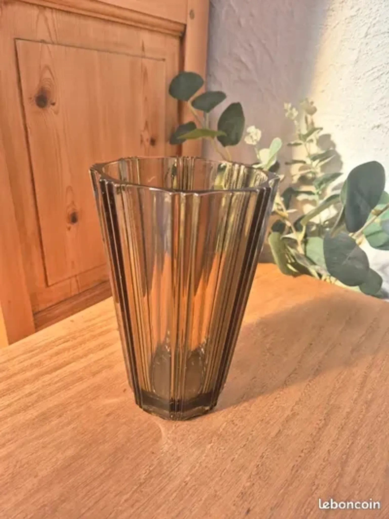 Draped vintage vase