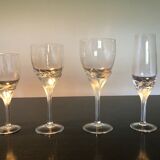 Lot de 32 verres en cristal rosenthal
