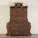 Antique trumeau with walnut mirrors, Italy 20th century