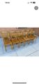 Set of 12 Bistro chairs N 19 Baumann 1960