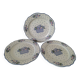 Trio of Gien dinner plates – “Marie Pierre Boitard” model