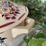 Old tureen / vegetable bowl in earthenware from Lunéville K&G