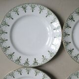 6 flat plates of Saint Amand the waters 30 years