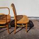 Ensemble de 4 fauteuils et 1 chaise Thonet 811 Josef Hoffmann