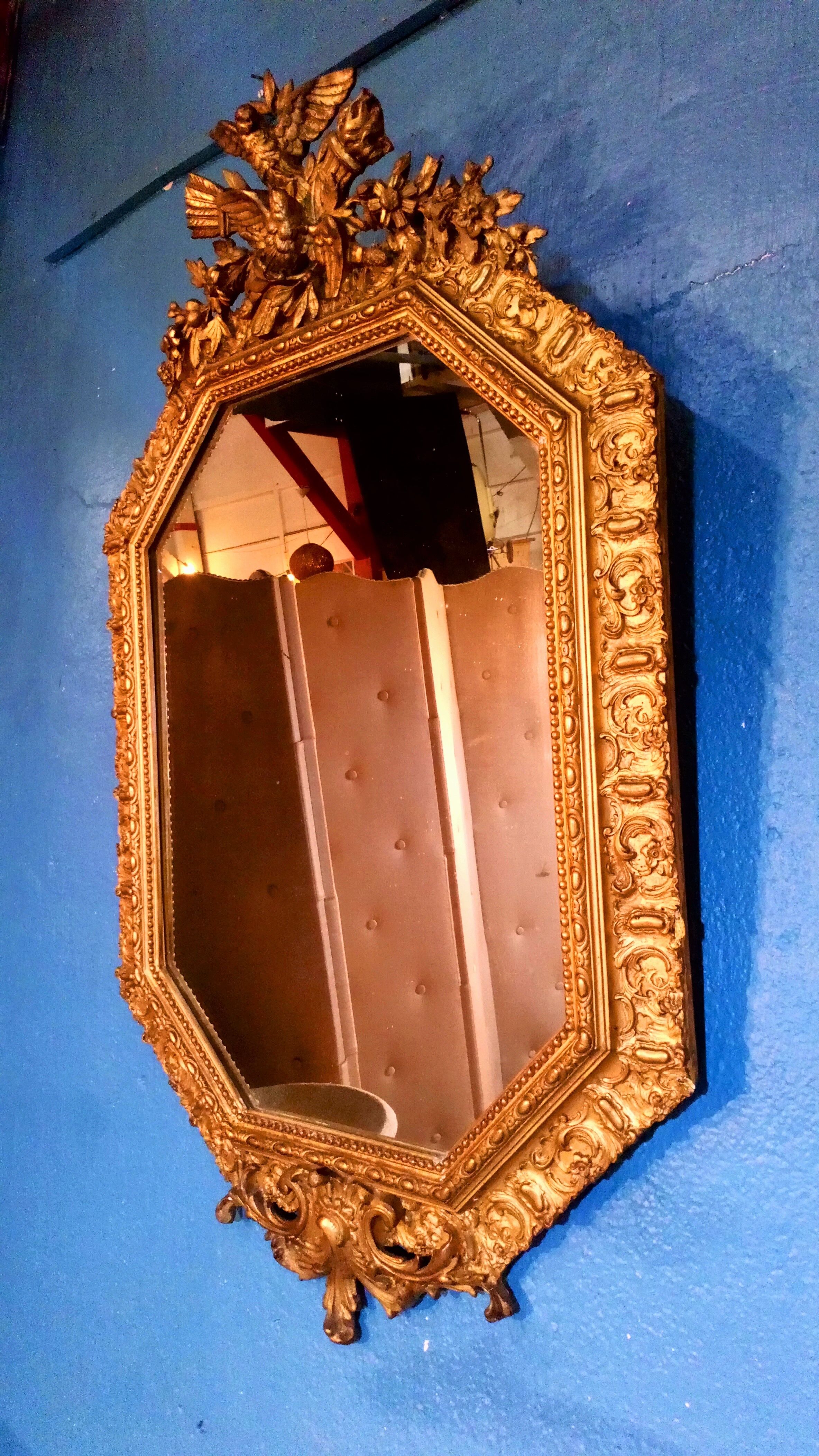 Miroir mural XIXème siècle