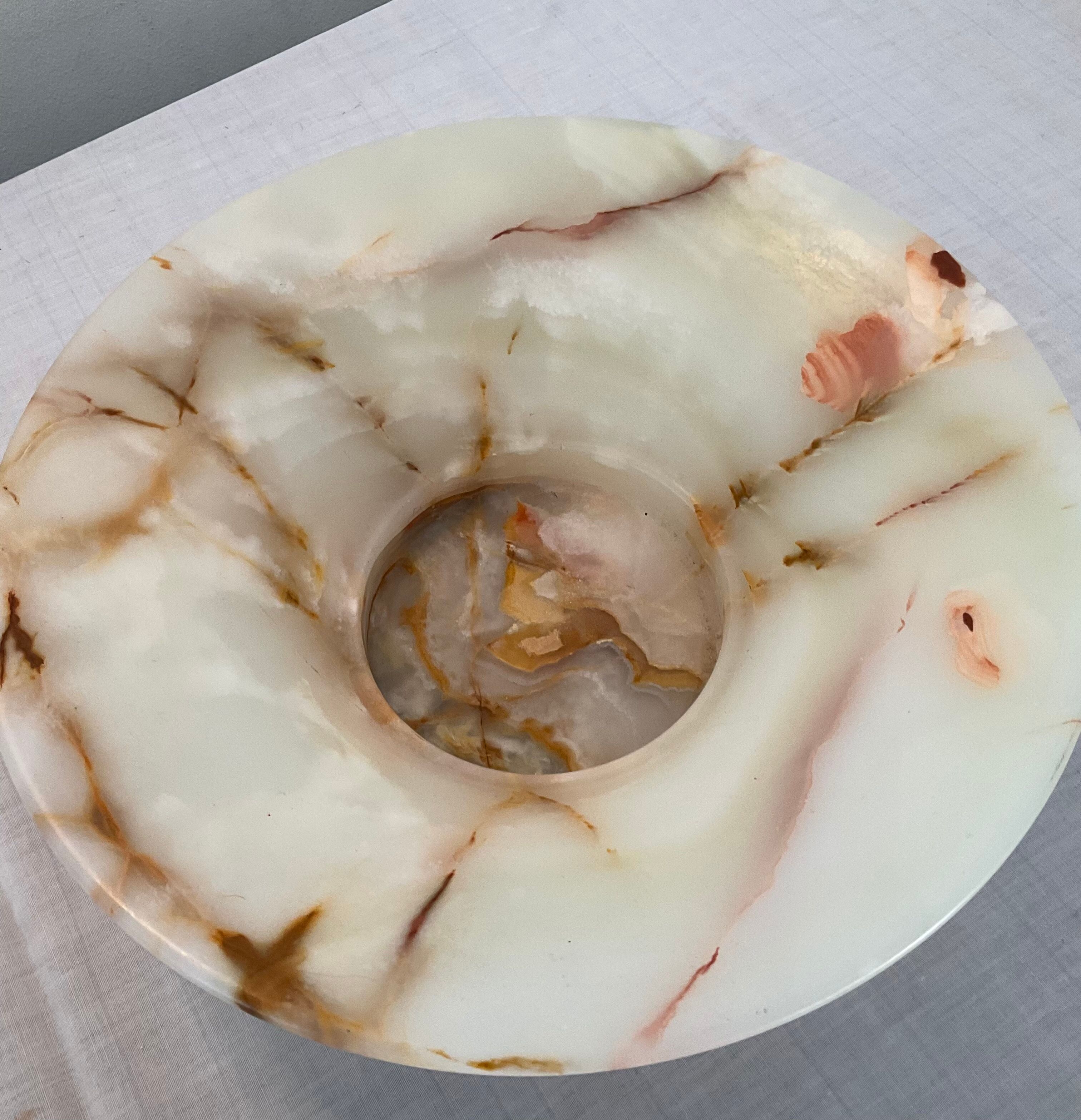 Vide pocket alabaster cup from the 70s