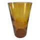 Large bubble glass vase