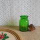 Green apothecary jar jar Old Sunrise