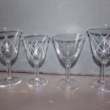 set of 6 mismatched glasses