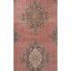 Vintage Turkish hallway rug 79x734 cm